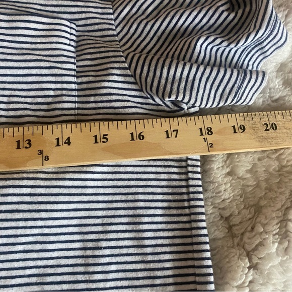 Vineyard Vines Shirt Mens Size XS Edgartown Polo Blue Striped Pocket Whale Logo - Picture 4 of 7